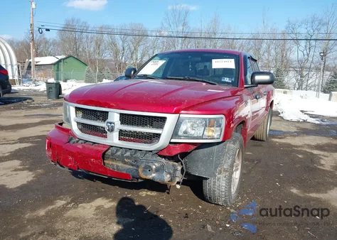 2010 Dodge Dakota Bighorn/Lonestar z USA, uszkodzony, nr VIN 1D7CW3GP1AS217553